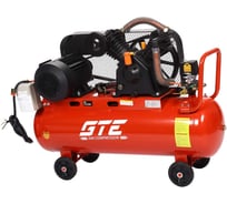 Компрессор поршневой с ременным приводом GTE, 380 В, ресивер 90 л, 670 л/мин, GTE-MR4090670A 819857