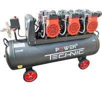 Безмасляный малошумный с фильтром влагоотделителем POWER TECHNIC ACL720/150