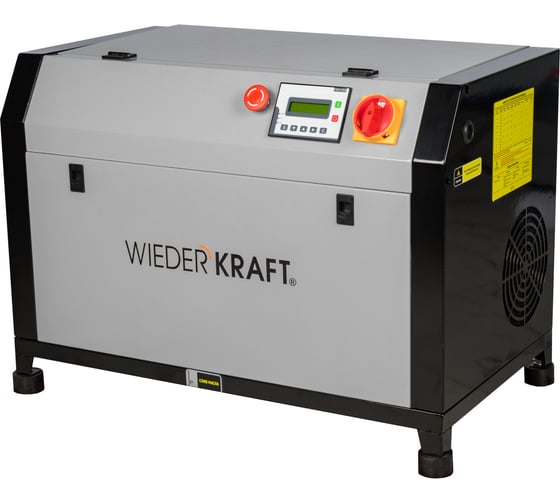 Компрессор винтовой WIEDERKRAFT 500л/мин, 8 бар, 4кВт, 380в WDK-SG4008