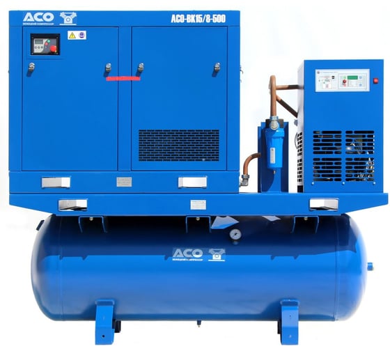 Копрессорная установка винтовая Бежецк АСО-ВК 15/8М2.ОВ-500 ВК-15М2.ОВ-500 1