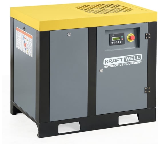 Компрессор винтовой KraftWell ETERE 900 л/мин, 10 бар, 380В арт. ETERE 7.5