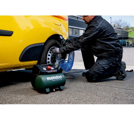 Безмасляный компрессор Metabo Basic 160-6 W OF 0.9 кВт, 6 л 601501000