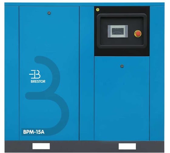 Компрессор винтовой Brestor BPM-15A (2м3/мин при 10бар; маслозаполненный) BPM15A10