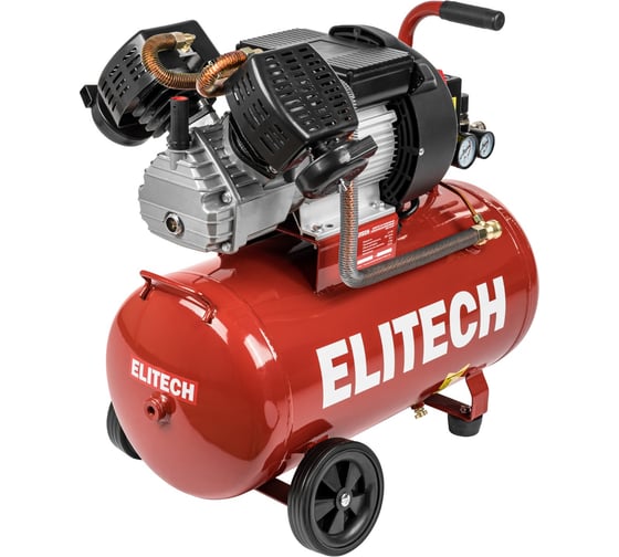 Компрессор масляный Elitech КПМ 360-50 (50л,8бар,356л/мин) 205964