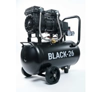 Компрессор PROKRESSPOWER 24 л/ресивер 1800 Вт 300 л/мин Black- 26 PROKRESS power 8 атм безмасляный 00-00002671