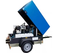 Дизельный компрессор AIRBOX LUY050-7 (с осушителем, на шасси с ПТС) 4105400527AC-PTS