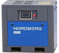 Компрессор винтовой NORDBERG 7,5 кВт, 10 бар, 960 л/мин, c частотным преобразователем, без ресивера NCF11