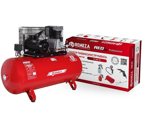 Компрессор Remeza СБ4/Ф-270.AB890 + KIT UNI-7B УТ-00005244