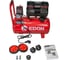 Компрессор безмасляный воздушный EDON NAC-25/1500 (1500 Вт, 105 л/мин, 25л) 51276 3