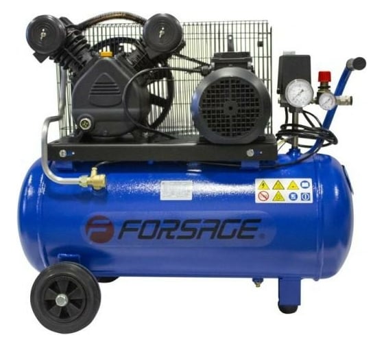 Компрессор Forsage 2-х поршневой с ременным приводом F-СБ4/С-50.LB24 48774