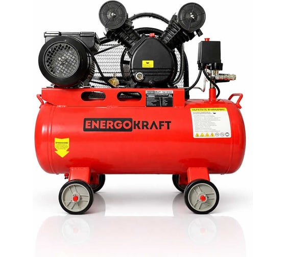 Компрессор ENERGOKRAFT TITAN 50/600 50 л, 3200 Вт, 600 л/мин 00-00001157