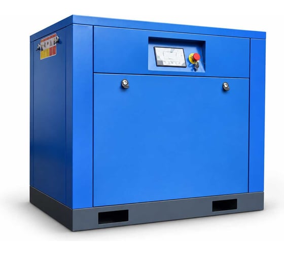 Винтовой электрический маслозаполненный компрессор KM160-10пВ KRAFTMACHINE (IP23, серия АВ, ЧРП) KMMV160100PB23IJHAB