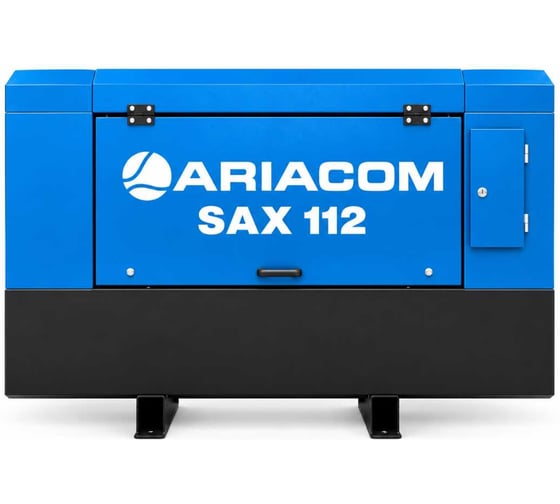 Компрессор дизельный стационарный ARIACOM SAX112 с доохладителем SAX 112 стационарный с доохладителем