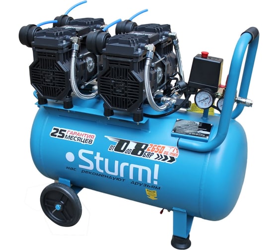Компресссор Sturm! безмасляный AC93450OL