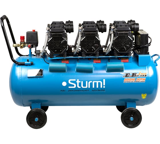 Безмасляный компрессор Sturm AC936100OLE