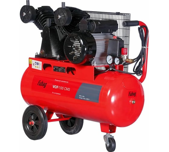 Компрессор FUBAG VCF/100 СM3 440л/мин, 100 л, 10 бар, 2.2 кВт, 220 В 641272