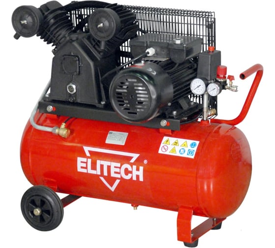 Масляный компрессор с ременным приводом ELITECH КР 2051/50/2.2 1