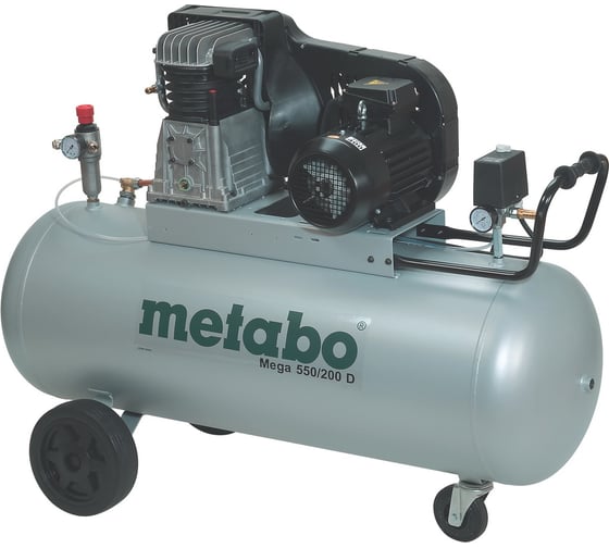 Ременной компрессор Metabo Mega 550/200 D 0230155000