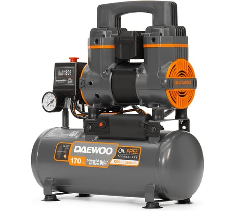 Безмасляный компрессор высокой производительности DAEWOO DAC 180S