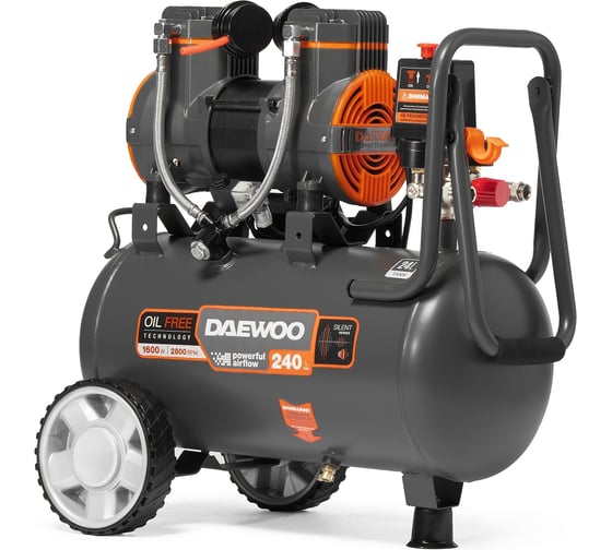 Безмасляный компрессор высокой производительности DAEWOO DAC 240 S
