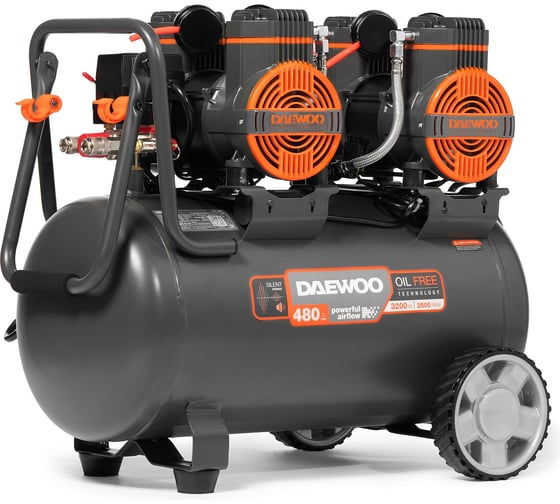Безмасляный компрессор высокой производительности DAEWOO DAC 480 S