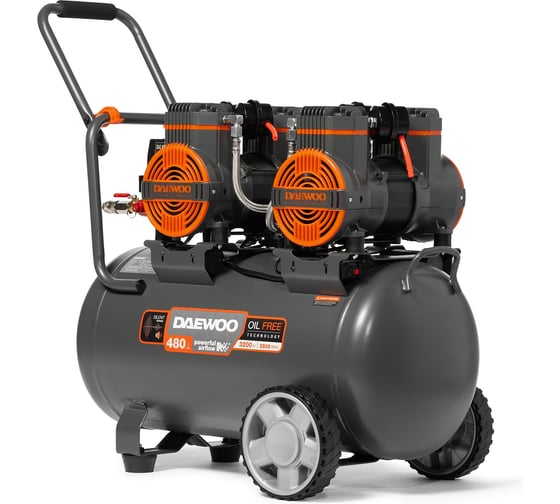 Безмасляный компрессор высокой производительности DAEWOO DAC 480 S