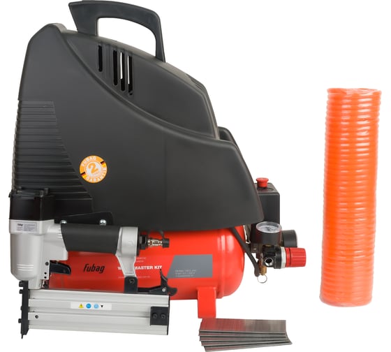 Компрессор FUBAG WOOD MASTER KIT + 4 OL 195/6 + 4 предмета 8213790KOA611 (8213790KOA537)