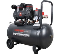 Компрессор VERTON air ac-50/260 230 В, 50 Гц, безмасляный, 260 л/м, 50 л, 8 б, 2 кВт, 2850об/мин, рапид/быстросъем 01.14019.13924