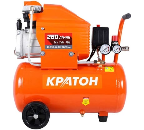 Компрессор с прямой передачей Кратон AC-260-24-DD 3 01 01 033
