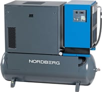 Винтовой компрессор NORDBERG 11 кВт, 10 Бар, 1400л/мин, ресивер 500 л, осушитель NCS500/1400-10D