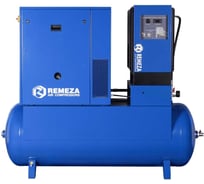 Винтовой компрессор Remeza ВК10Е-8-500Д на ресивере, с рефрижераторным осушителем 501770