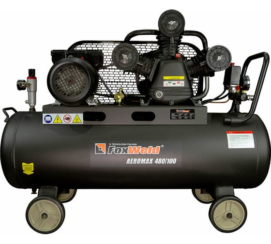 Ременной компрессор Foxweld AEROMAX 480/100 5887 7