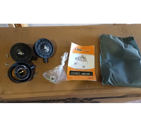 Ременной компрессор Foxweld AEROMAX 480/100 5887 19