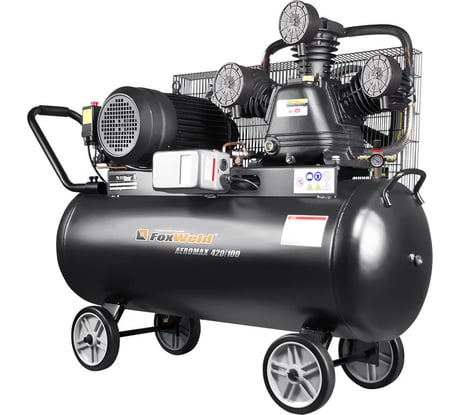 Ременной компрессор Foxweld AEROMAX 420/100 5074