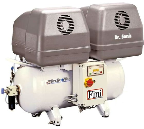 Медицинский безмасляный компрессор FINI DR.SONIC 640-90F-ES-6T 342618 1