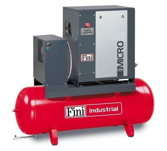 Электрический винтовой компрессор с ресивером и осушителем FINI MICRO SE 4.0-8-200-ESIE3 408311
