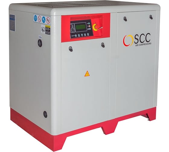 Винтовой компрессор с ременным приводом 7 бар SCC Compressor FLEXI 11 TD FL011001-7