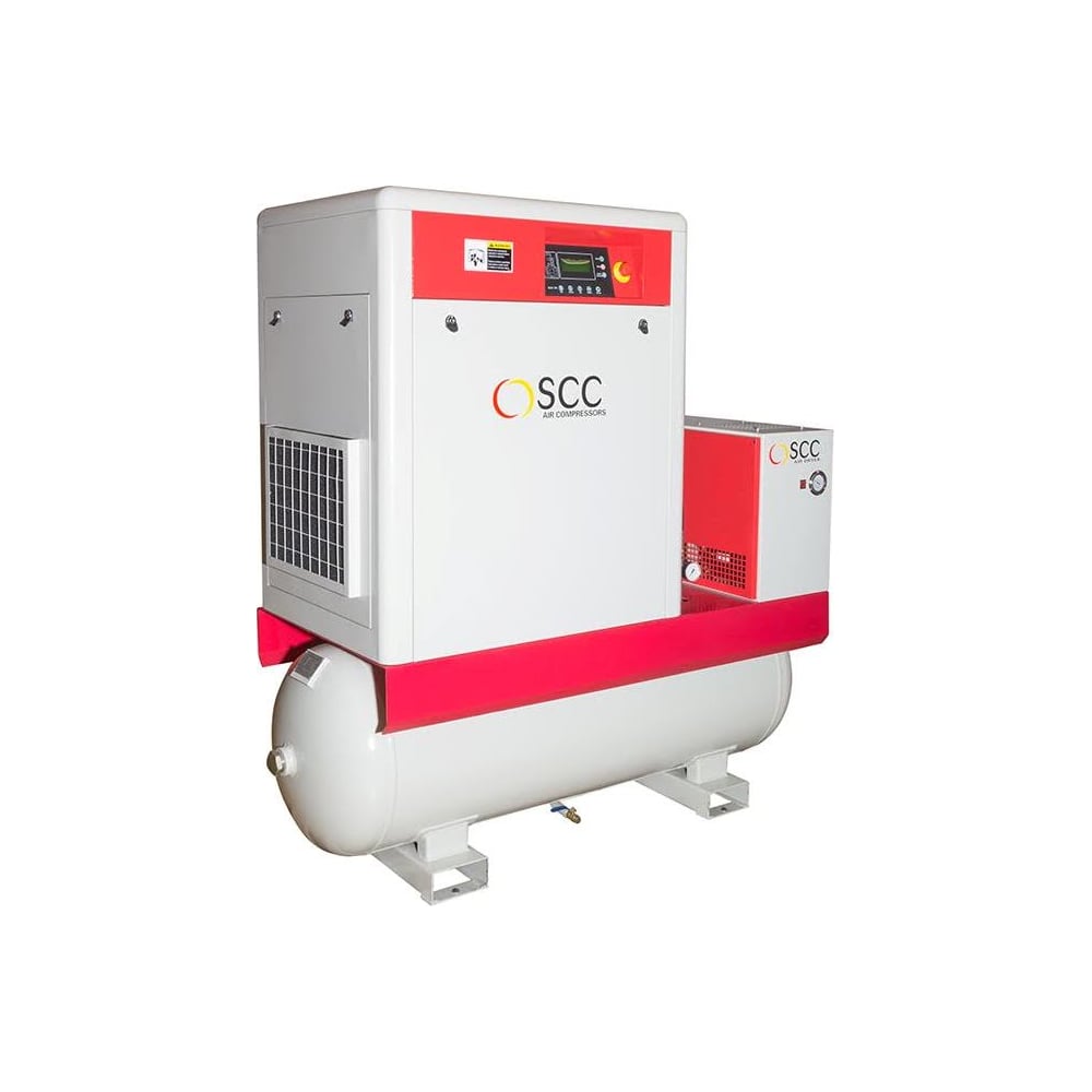 Smart Compresor Винтовой компрессор с ременным приводом 7 бар SCC Compressor SMART 7 TD ...
