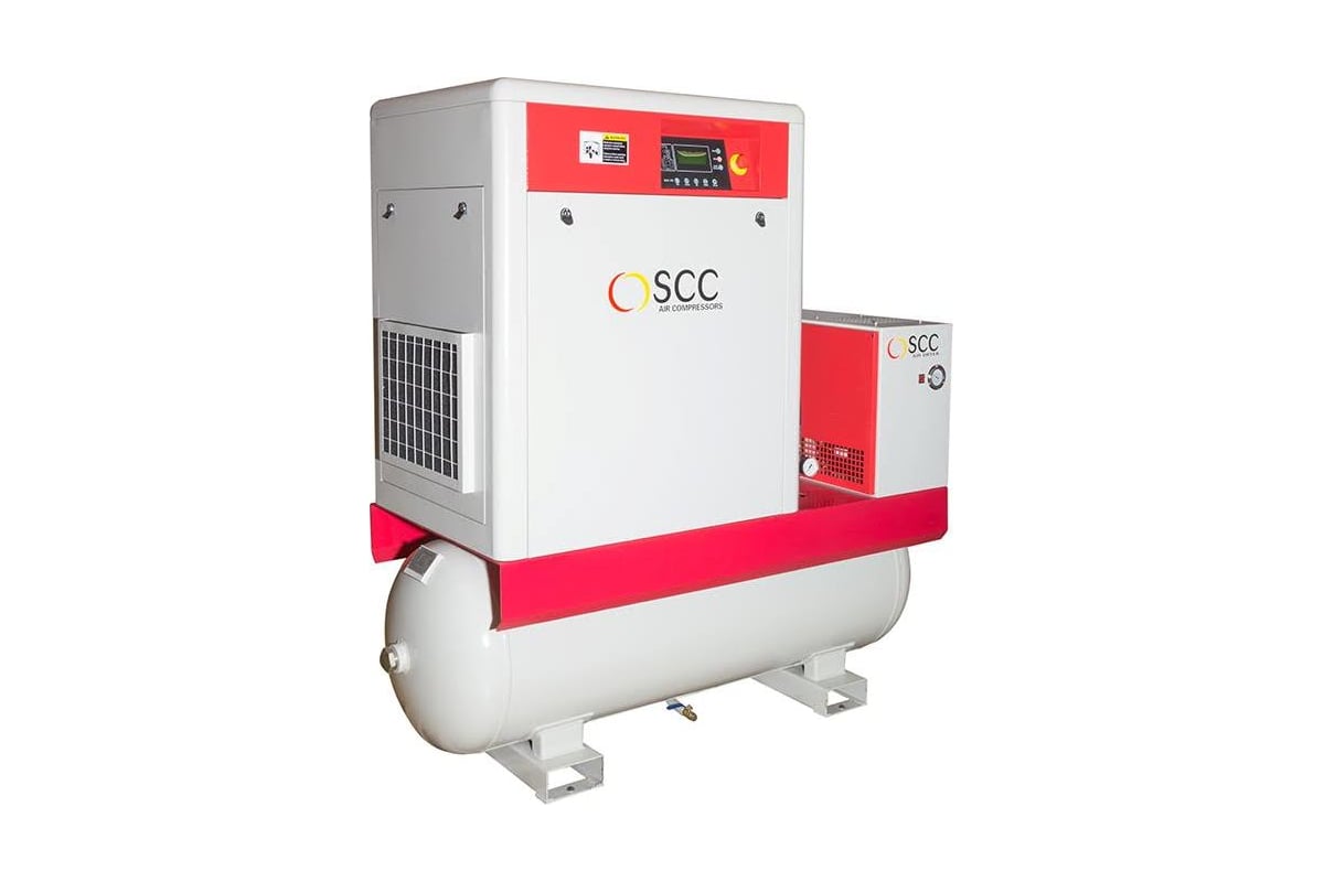 Компрессор винтовой с ременным приводом 10 бар SCC Compressor SMART 11 TD  SM011001-10