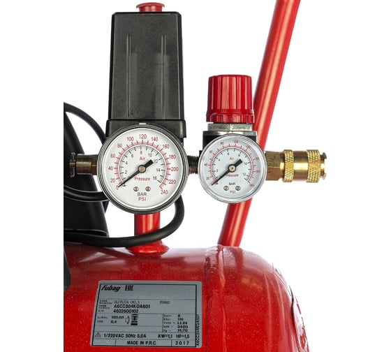 Поршневой компрессор Fubag OL 195/24 CM1.5 A6CC304KOA601 (A6CC304KOA092)