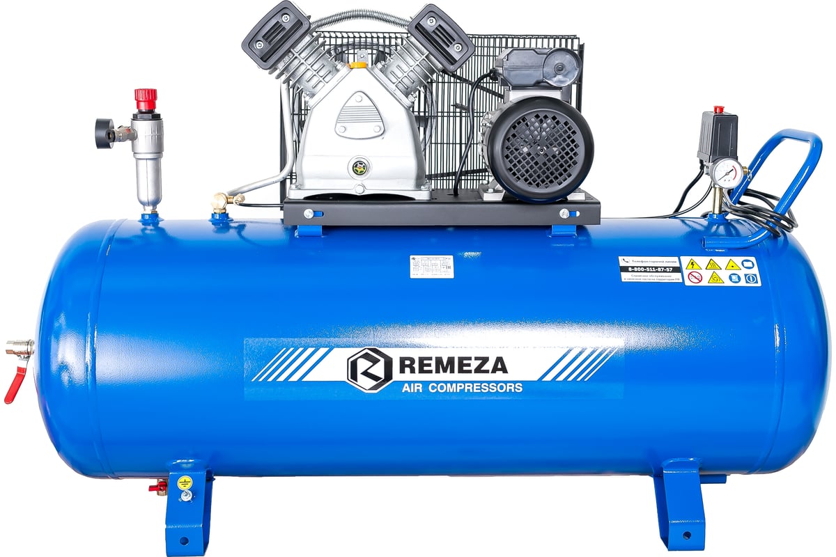 Поршневой компрессор REMEZA СБ4/С-200.LB30 А 8096450 - выгодная цена,  отзывы, характеристики, фото - купить в Москве и РФ