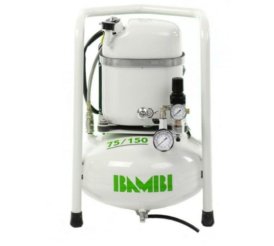 Бесшумный компрессор BAMBI MD75-150V 1