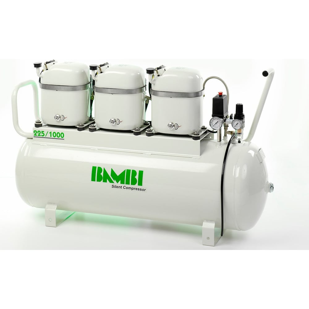Бесшумный компрессор BAMBI 225/1000 MD225-1000 - выгодная цена, отзывы ...
