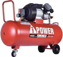 Поршневой масляный компрессор A-iPower AC400/100VD 50106