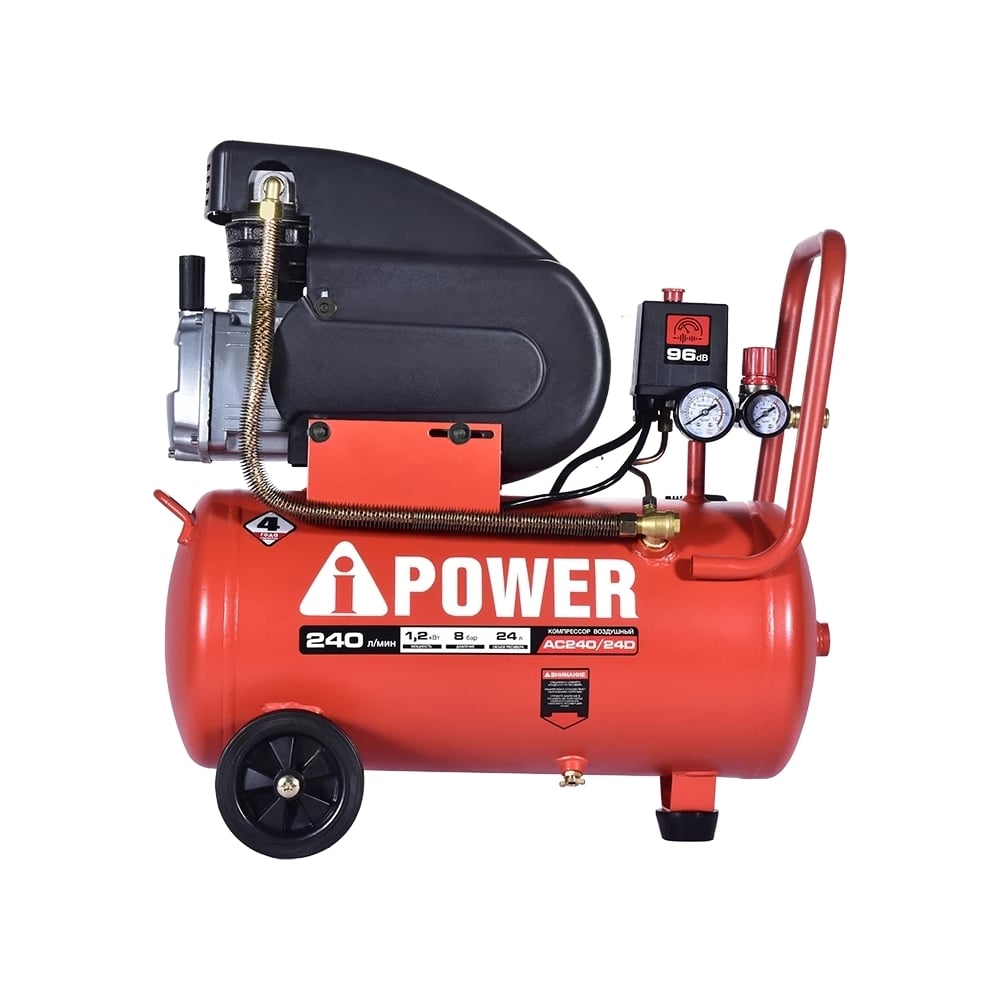 Поршневой масляный компрессор A-iPower AC240/24D 50101 - выгодная цена ...