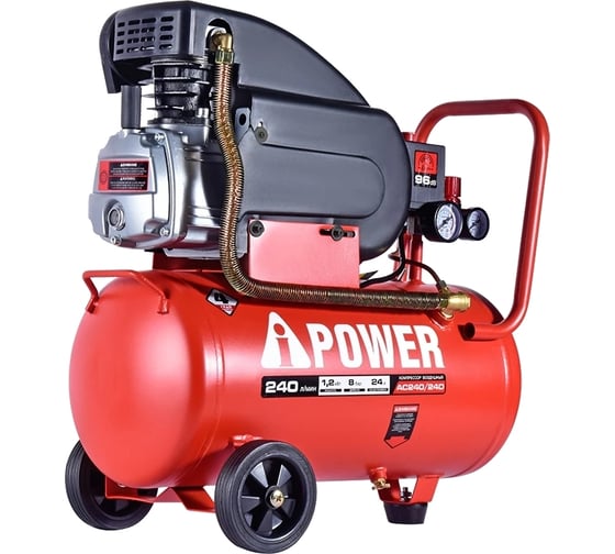 Поршневой масляный компрессор A-iPower AC240/24D 50101