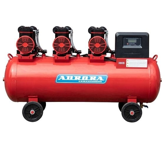 Компрессор Aurora PASSAT-150 MODULE тихий, безмасляный, 150 л, 750л/мин, 4.35 кВт 35012