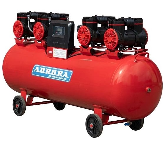 Компрессор Aurora PASSAT-250 MODULE тихий, безмасляный, 250 л, 1000л/мин, 5.8 кВт 35013