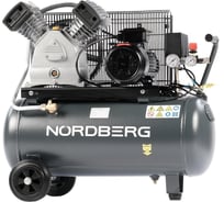 Поршневой компрессор с ременной передачей NORDBERG 380В, ресивер 50 л, 420л/мин NCP50/420