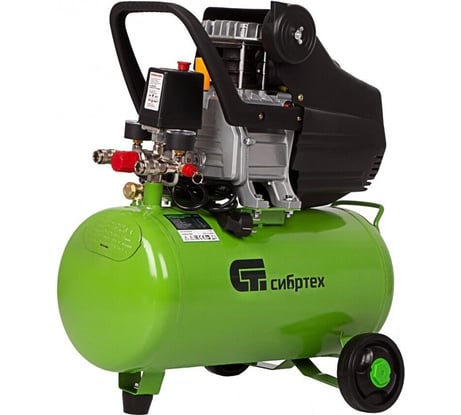 Компрессор с набором СИБРТЕХ КК-1500/24 ПЛЮС 58038